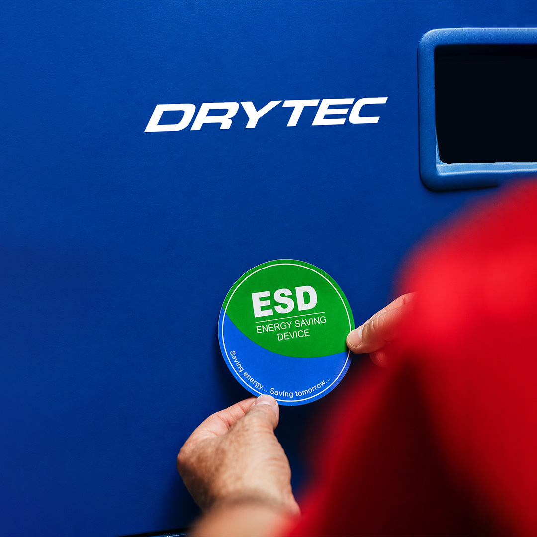 Drytec production specialist at work